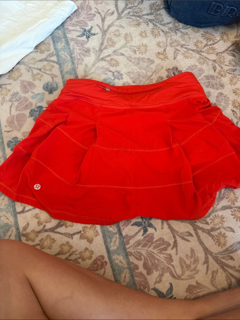 lululemon athletica Red Performance Skort